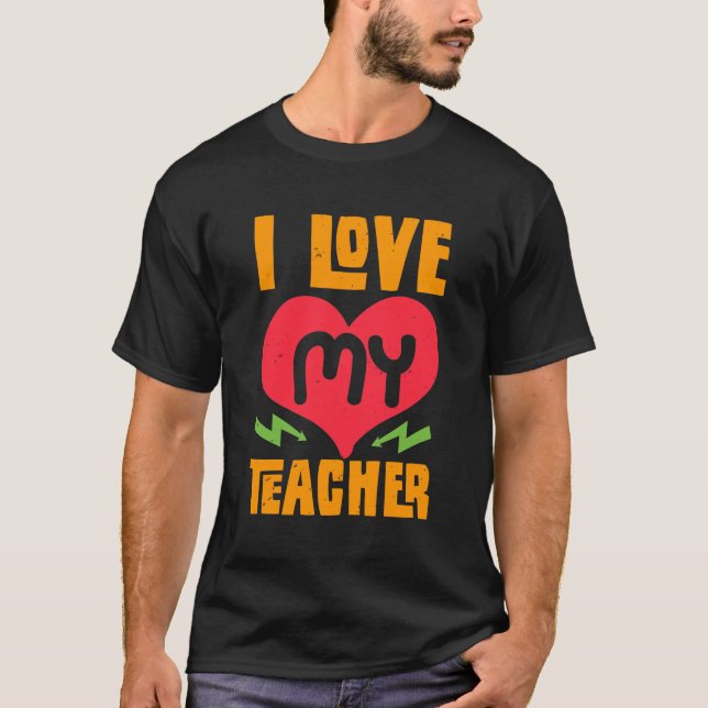 T-shirt Don de devis de l'enseignant (Devant)