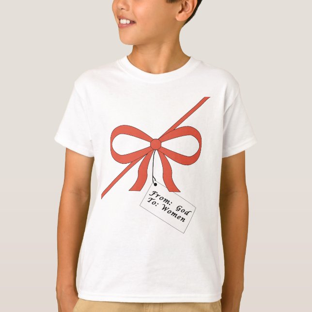 T-shirt Don de Dieu aux femmes Tee (Devant)