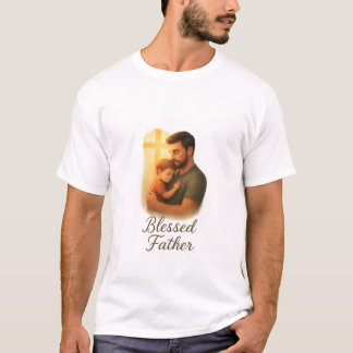 T-shirt Don de la Fête des Pères fidèles - Père béni