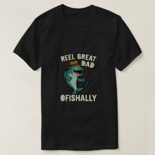 T-shirt Don de la Journée des meilleurs pères pour pêcheur