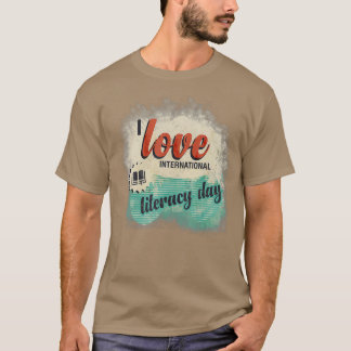 T-shirt Don de la Journée internationale de l'alphabétisat