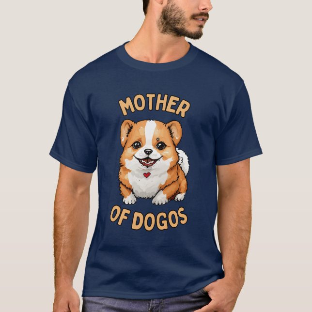 T-shirt Don de la mère de Dogos (Devant)
