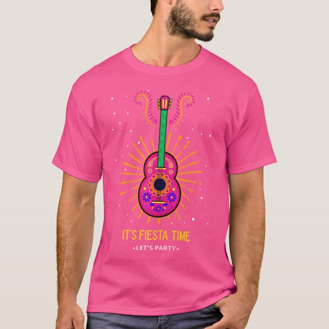 T-shirt Don de la soirée guitare acoustique (Devant)