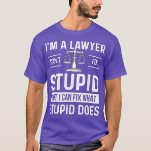 T-shirt Don de l'étudiant de l'école de droit avocat