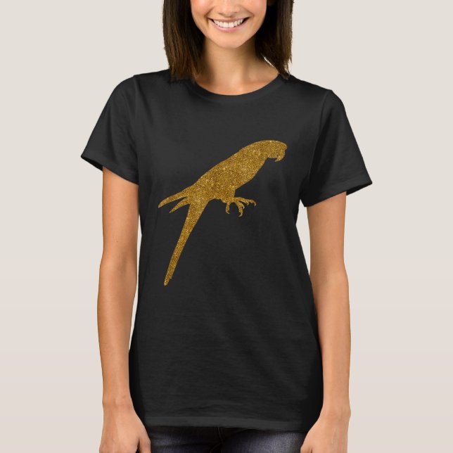 T-shirt Don De Perroquet Pour Femmes Fille Parrakeet Oisea (Devant)