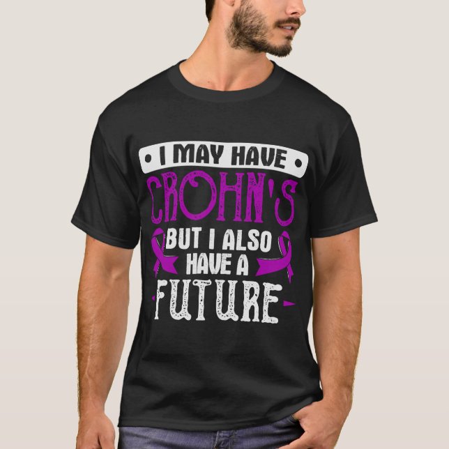 T-shirt Don de sensibilisation aux maladies de Crohn pour  (Devant)