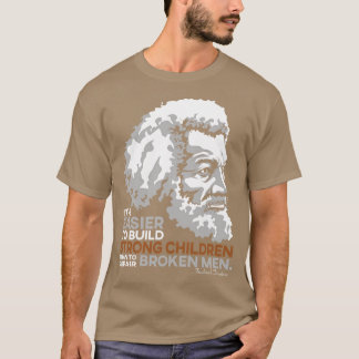 T-shirt Don de soumission Frederick Douglass Pride pour Bl