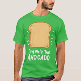 T-shirt Don d'Humour Avocado Toast Lover Guacamole Avo