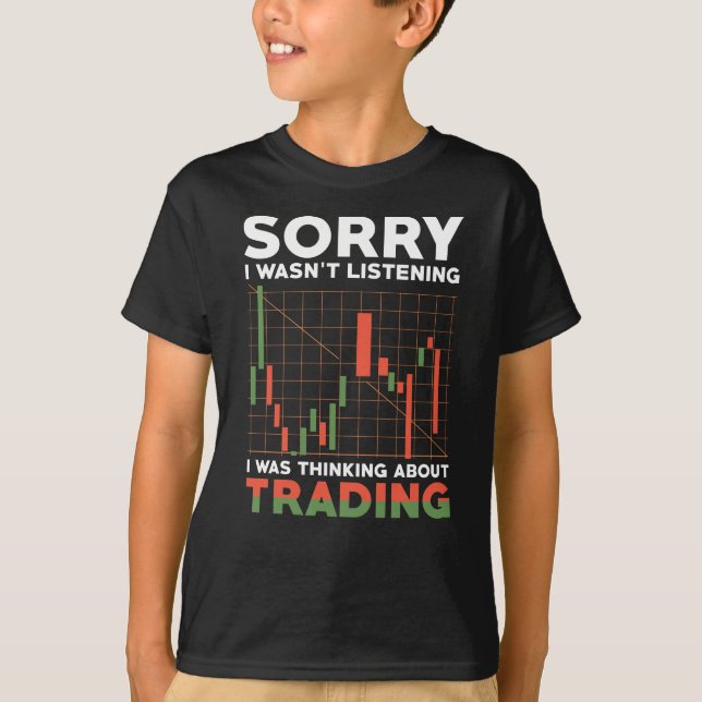 T-shirt Don d'investisseur Stock trader (Devant)