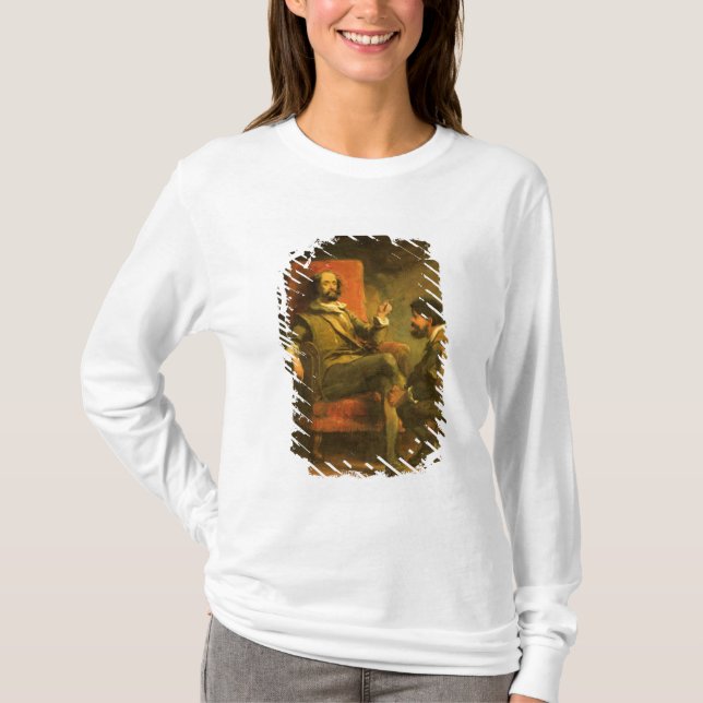 T-shirt Don don Quichotte et Sancho Panza (Devant)