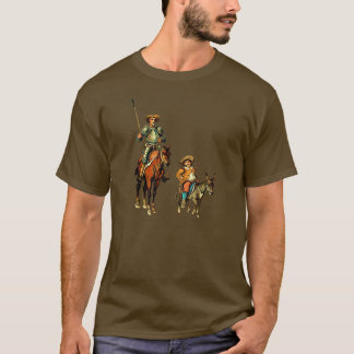 T-shirt Don don Quichotte et Sancho Panza