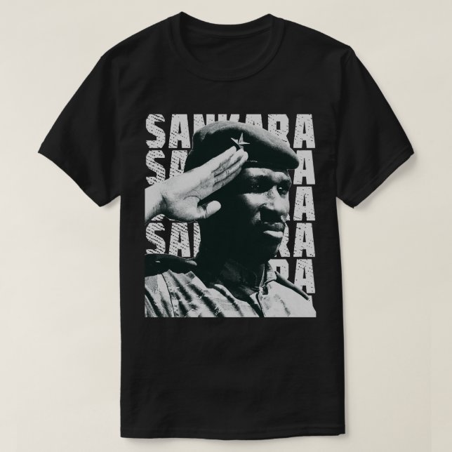 T-shirt Don Drôle Pour Che Guevara Thomas De Sankara Afric (Design devant)