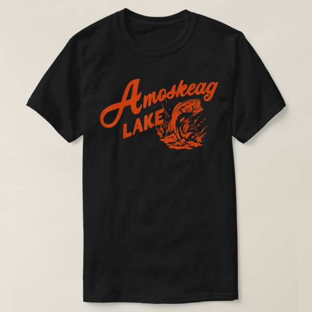 T-shirt Don Du Lac Amoskeag Pour Pêcheur Amoureux 2022 (Design devant)