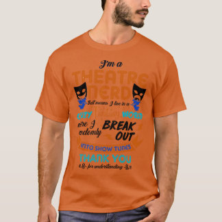 T-shirt Don du théâtre Lover