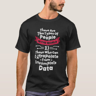 T-shirt Don d'un scientifique ingénieur de données