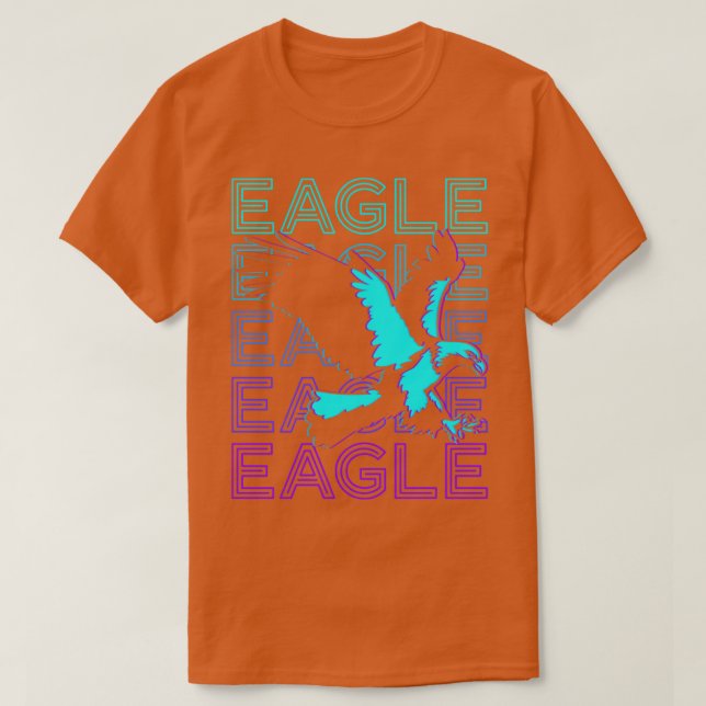 T-shirt Don Eagle Retro (Design devant)
