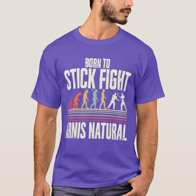 T-shirt don Escrima Arnis Natural Martial Arts (Devant)