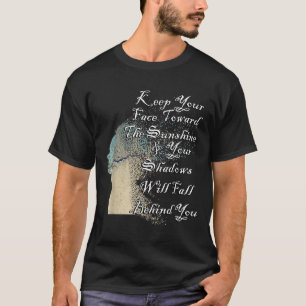 T-shirt Don Inspirationnel Pour Femmes Graphisme Et Citati