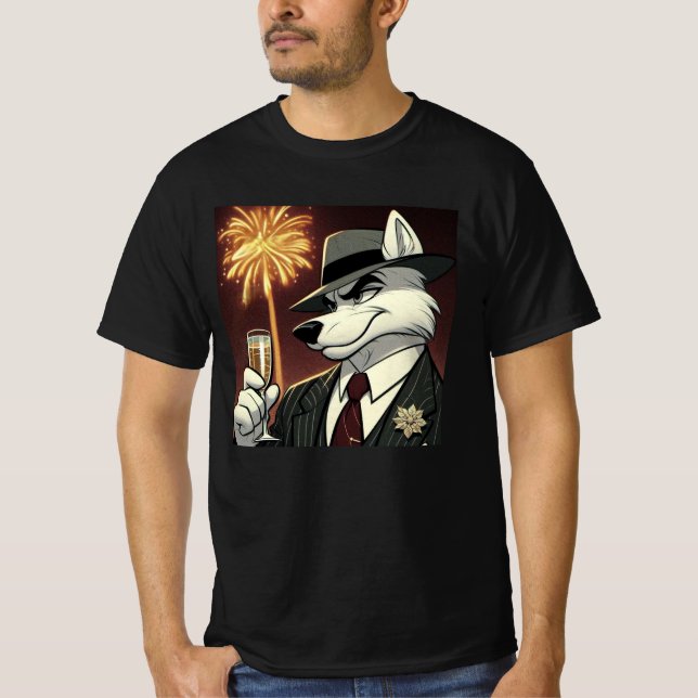 T-shirt Don Lupo Canino "New Year" (Devant)