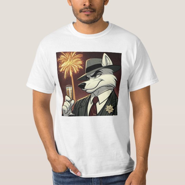 T-shirt Don Lupo Canino "New Year" (Devant)