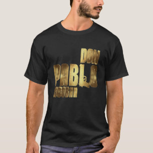 T-shirt Don Pablo Escobar Mobster Gold Essentiel