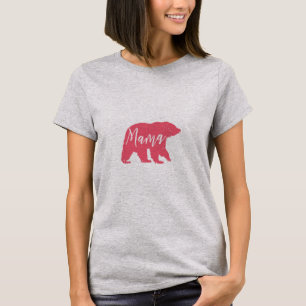 T-shirt Don Pink Mama Bear Pour La Fête Des Mères