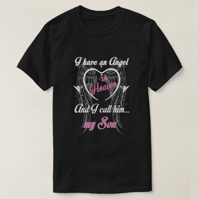 T-shirt Don Pour Parents Perdre Son En Mémorial Ma Garde F (Design devant)