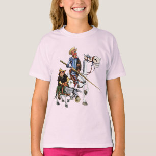 T-shirt DON QUIJOTE, SANCHO, ROCINANTE y RUCIO - Camiseta