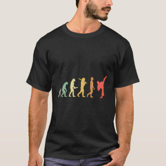 T-shirt Don Retro Karate Evolution Pour Karateka