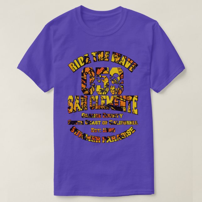 T-shirt Don San Clemente Ca USA (Design devant)