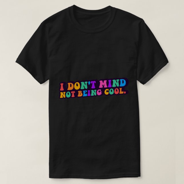 T-shirt Don_t Mind Be Cool - Chris Martin (Design devant)