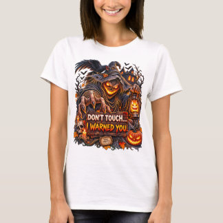 T-shirt Don’t Touch – I Warned You