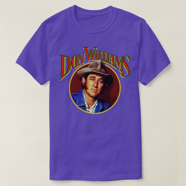 T-shirt Don Williams Classic Country Icon Hommage (Design devant)
