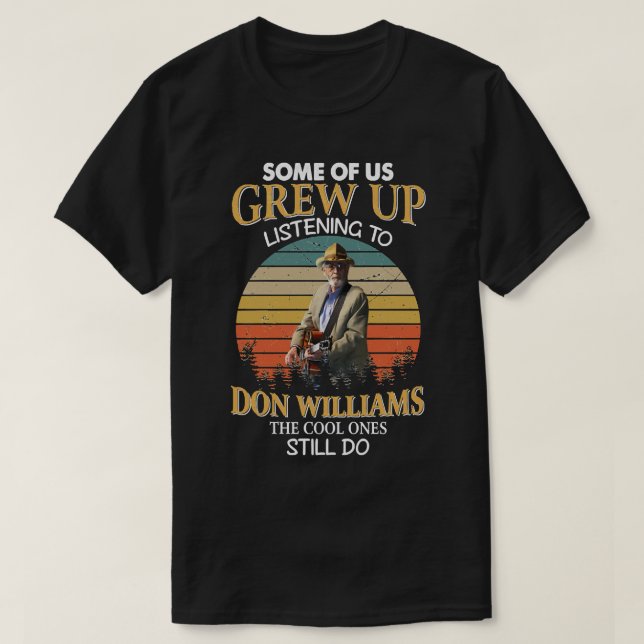 T-shirt Don Williams Country Artist rend hommage au succès (Design devant)