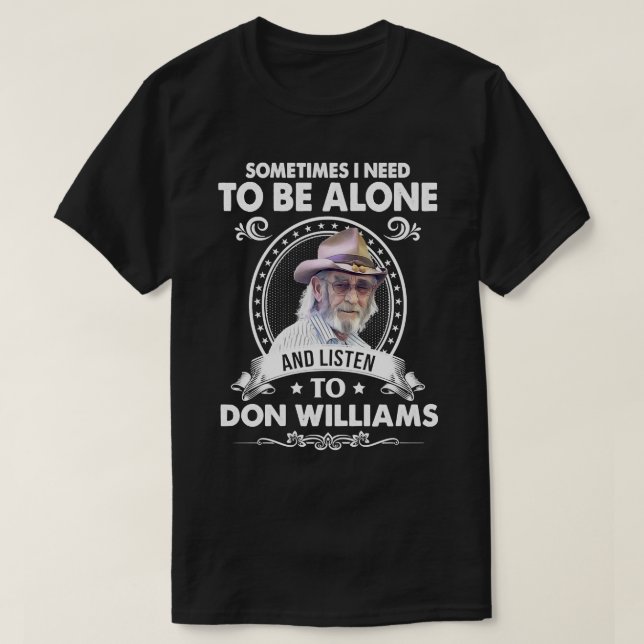 T-shirt Don Williams Country Artist rend hommage au succès (Design devant)
