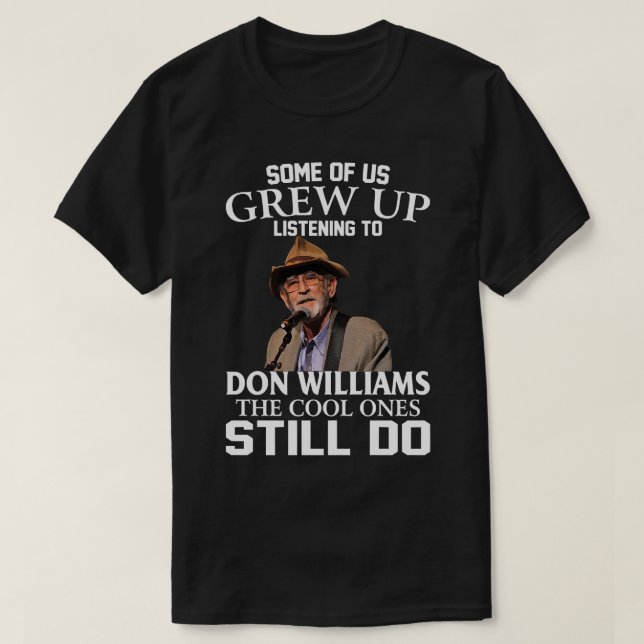 T-shirt Don Williams Country Artist rend hommage au succès (Design devant)