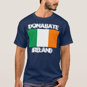 T-shirt Donabate, Irlande avec drapeau irlandais