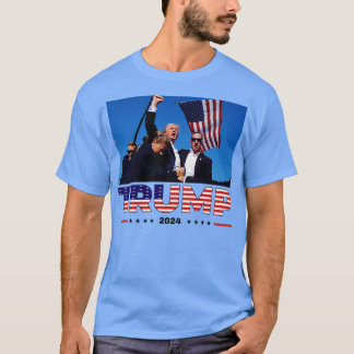 T-shirt Donald 2024 A Survécu À Une Balade Électorale