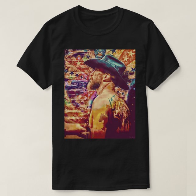 T-shirt Donald Cowboy Cerrone Classic T Shirt (Design devant)