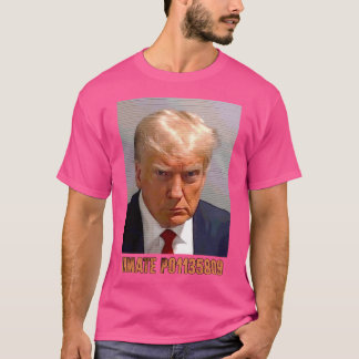 T-shirt Donald J Trump - détenu P01135809