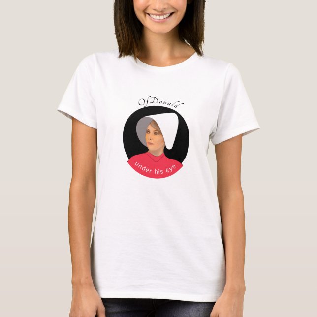 T-shirt Donald Melania Trump (Devant)
