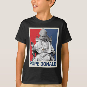 T-shirt Donald Pape Trump Pape Donald Trump Politique