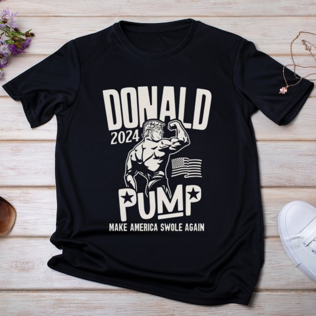 T-shirt Donald Pump 2024 : Rendre l'Amérique gonflée (Créateur téléchargé)