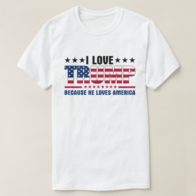 T-shirt Donald Trump (Design devant)