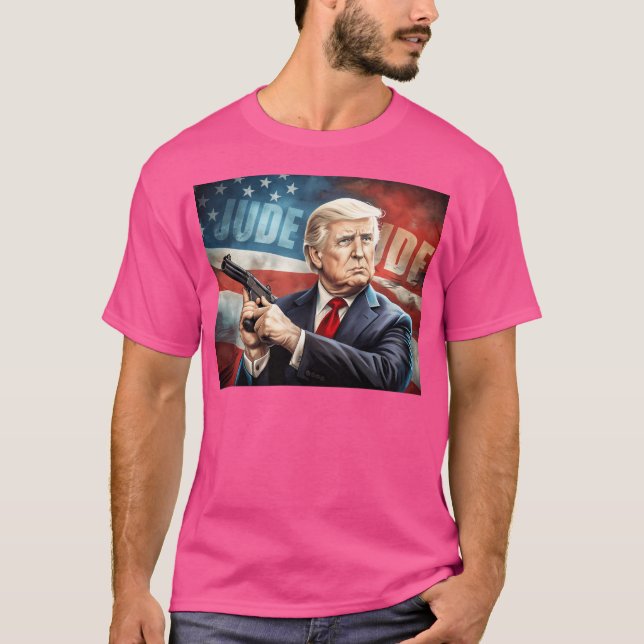 T-shirt Donald Trump 007 (Devant)