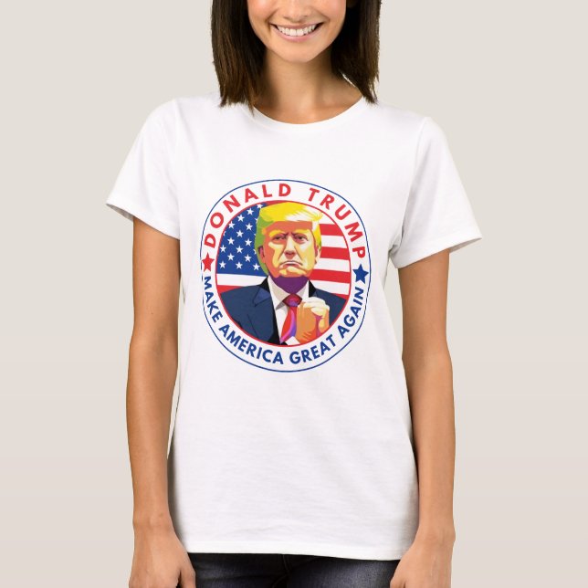 T-shirt Donald Trump 2024 (Devant)