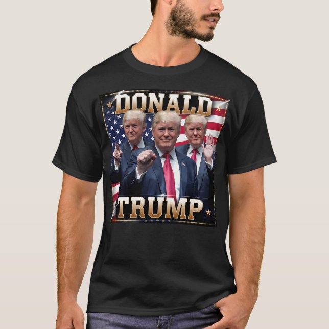 T-shirt Donald Trump 2024 (Devant)