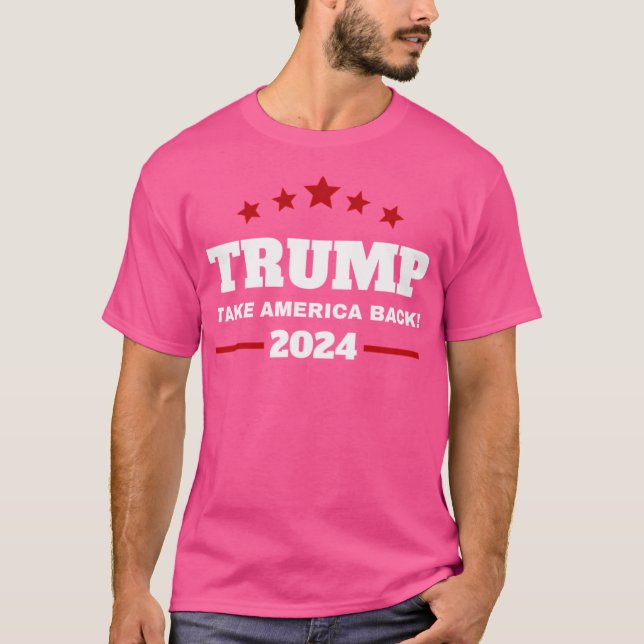 T-shirt Donald Trump 2024 (Devant)