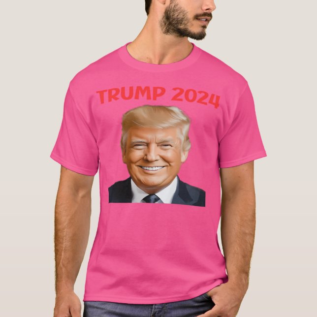 T-shirt Donald Trump 2024 (Devant)