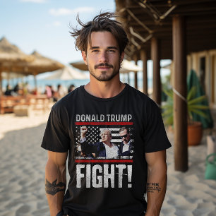 T-shirt Donald Trump 2024 A Survécu À Une Balade Électoral